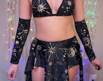 MADE TO ORDER Sun Models 5pc skirt set