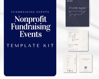 The Essentials | Nonprofit Fundraising Event Template Bundle
