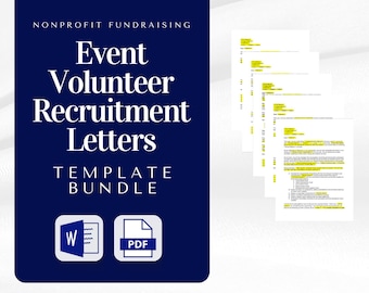 The Essentials | Event Volunteer Recruitment and Ticket Sales Template Bundle | Gala Recruitment