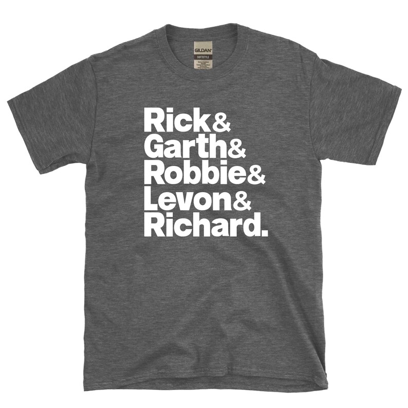 The Band Shirt Rock Band Tee Classic Rock Shirt Band Member List Tee 70