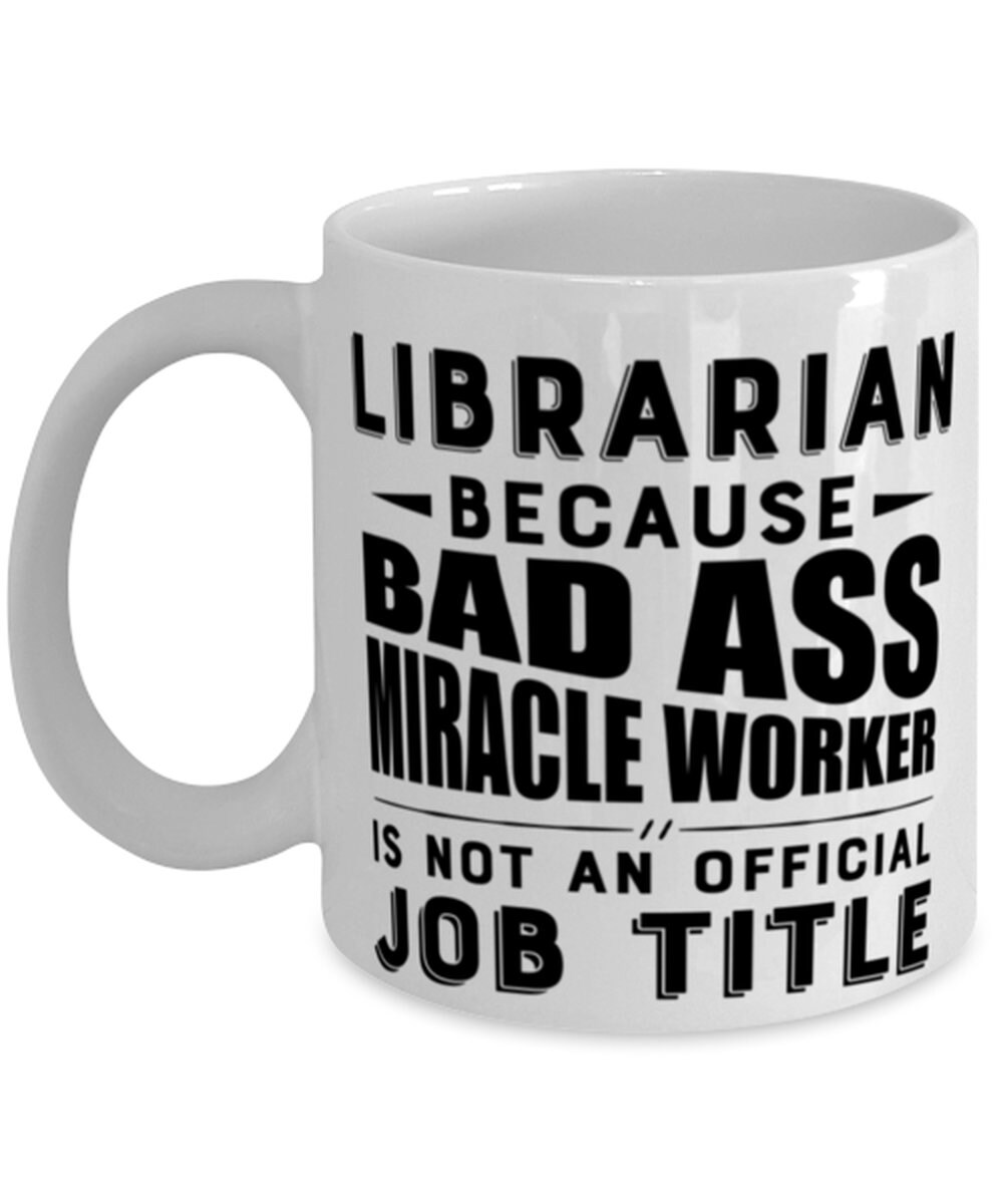 Librarian Gift Librarian Retirement Gift Librarian Mug Etsy