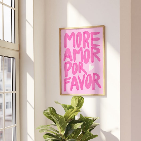 More Amore Poster - Etsy