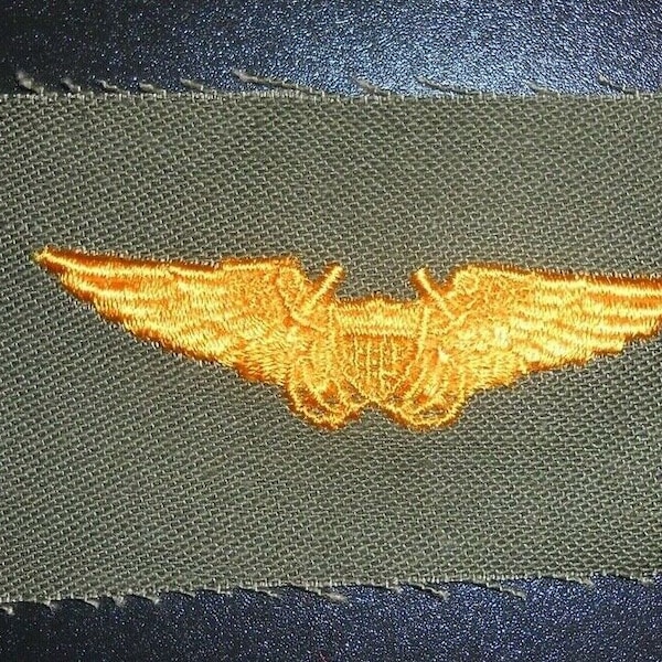 US Navy USN USMC Marine Corp Naval Flight Officer/ Weapons Systems Officer nfo/wso Wings Patch