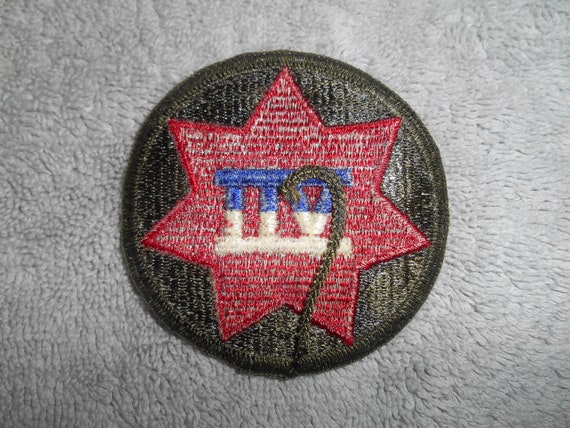 7th Corps Vii Corps Us Army Shoulder Patch Insignia Gem
