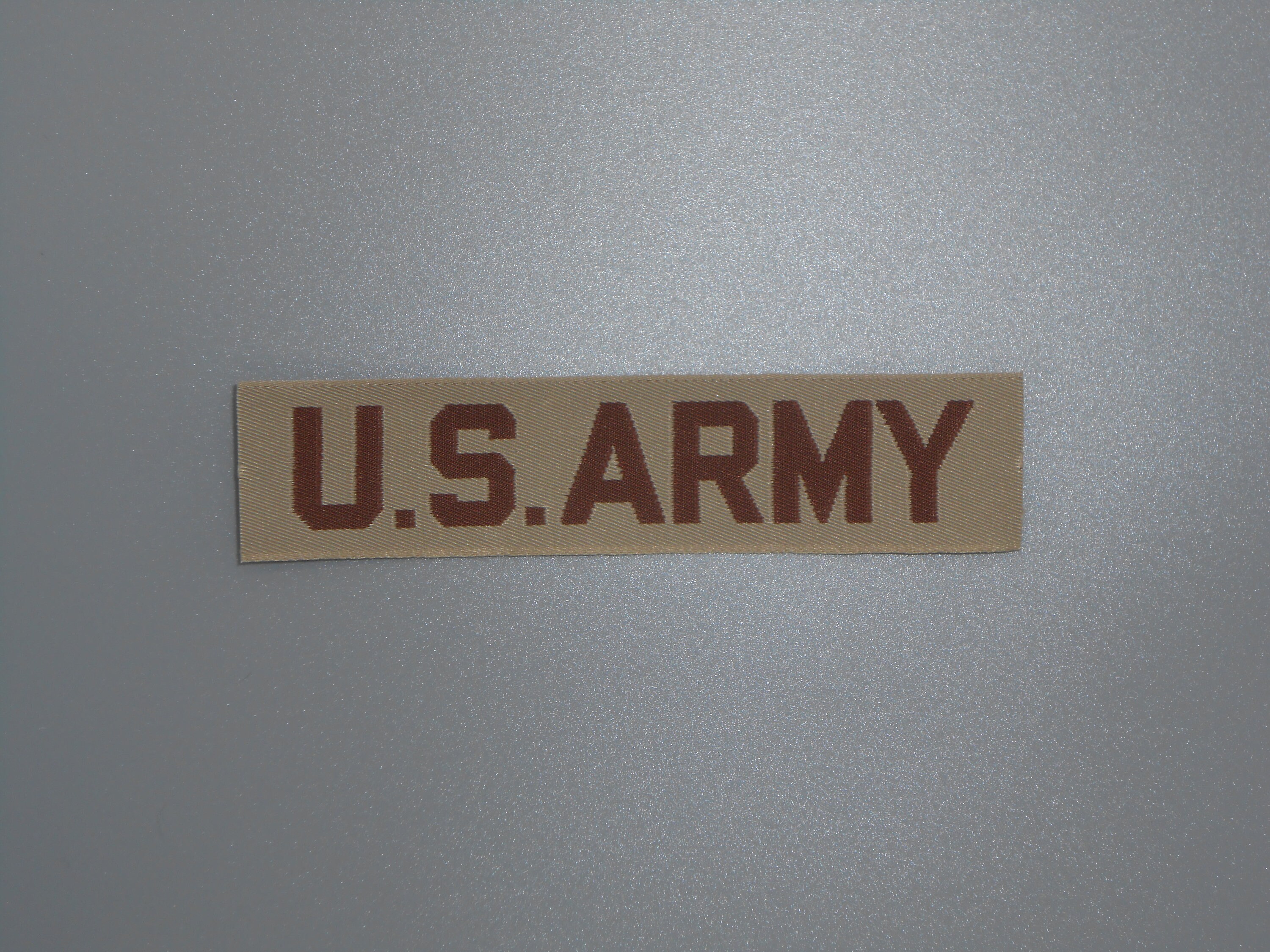 US Army Name Tape Strip Desert DCU Nylon Vintage Etsy UK