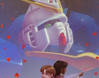 Mobile Suit Victory Gundam 30th Anniversary fanart print