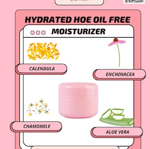 Hydrated HOE Oil Free Moisturizer for Face