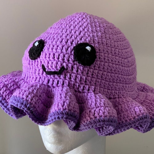 Reversible Mood Octopus Bucket Hat 