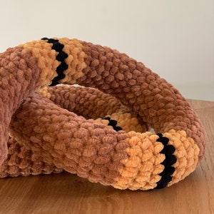 DIGITAL PATTERN Crochet Snake PATTERN No Sew Pattern zdjęcie 6