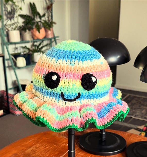 Reversible crochet bucket hat ? Reversible Crochet Bucket Hat Tutorial | TikTok main image 3