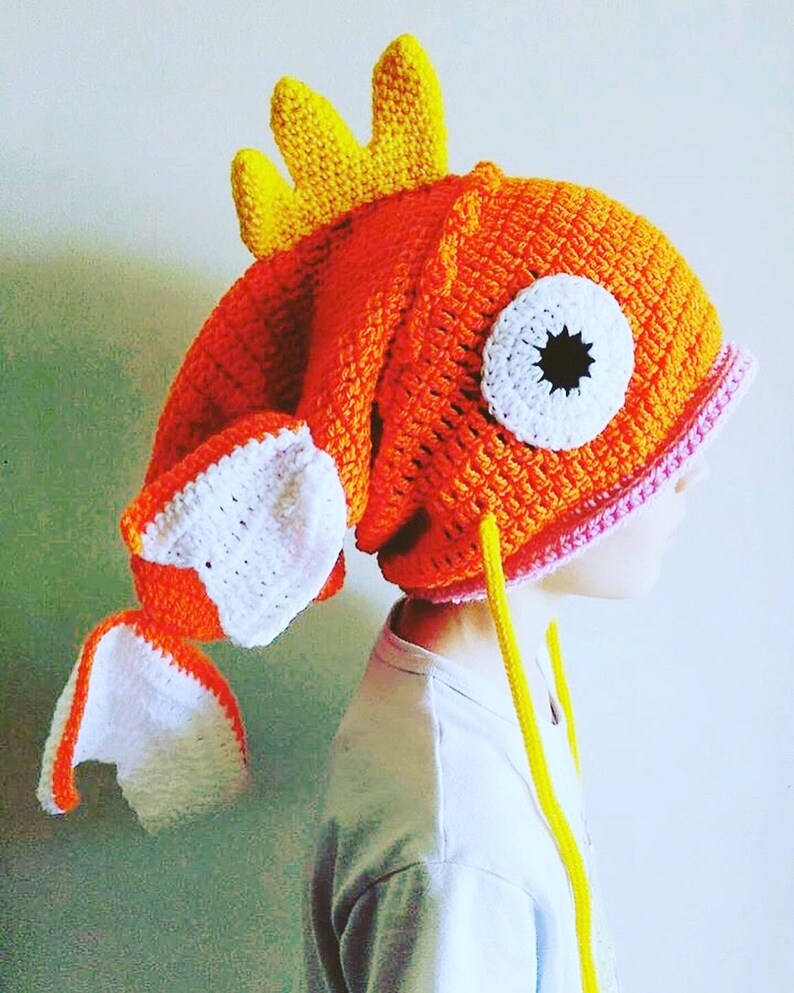 Magikarp Pokemon Hat Crochet Etsy