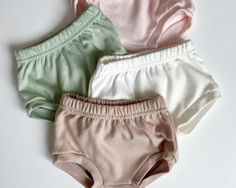 Bloomers de bebé de algodón 100% - Adorables y cómodos para tu bebé