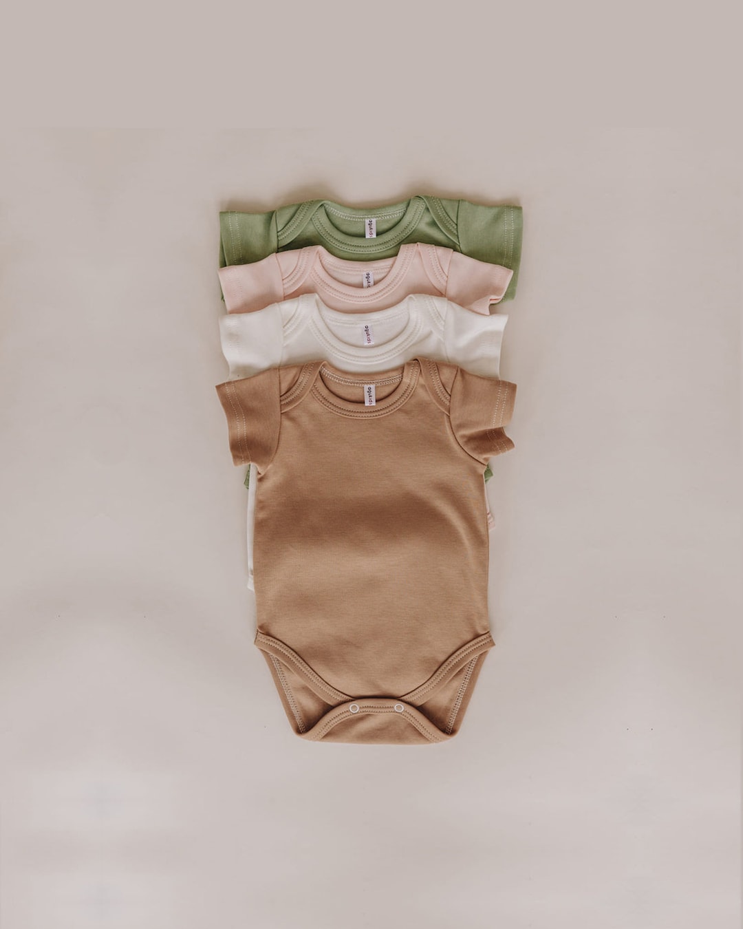 rubber duck' Organic Short-Sleeved Baby Bodysuit