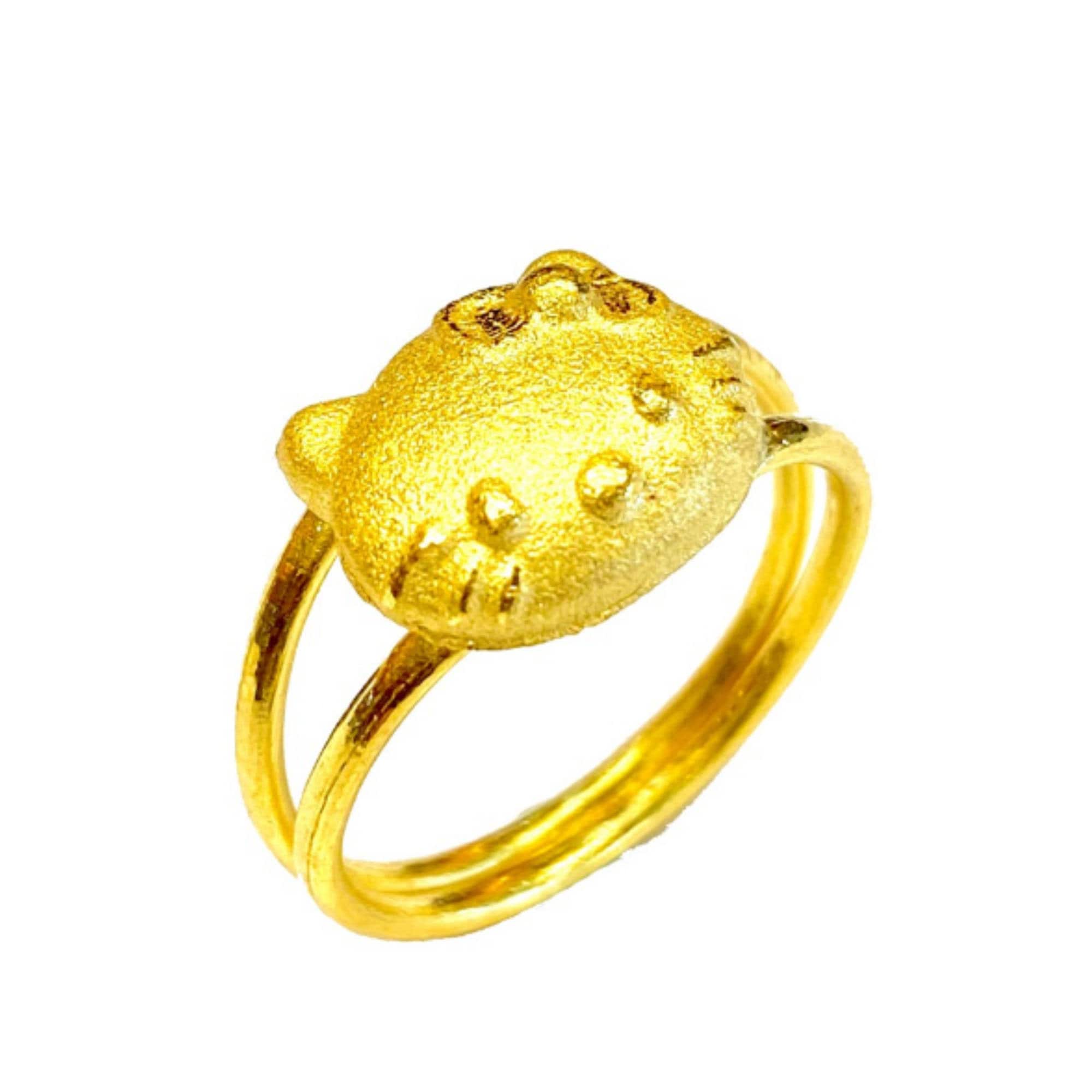 Hello kitty gold best sale ring