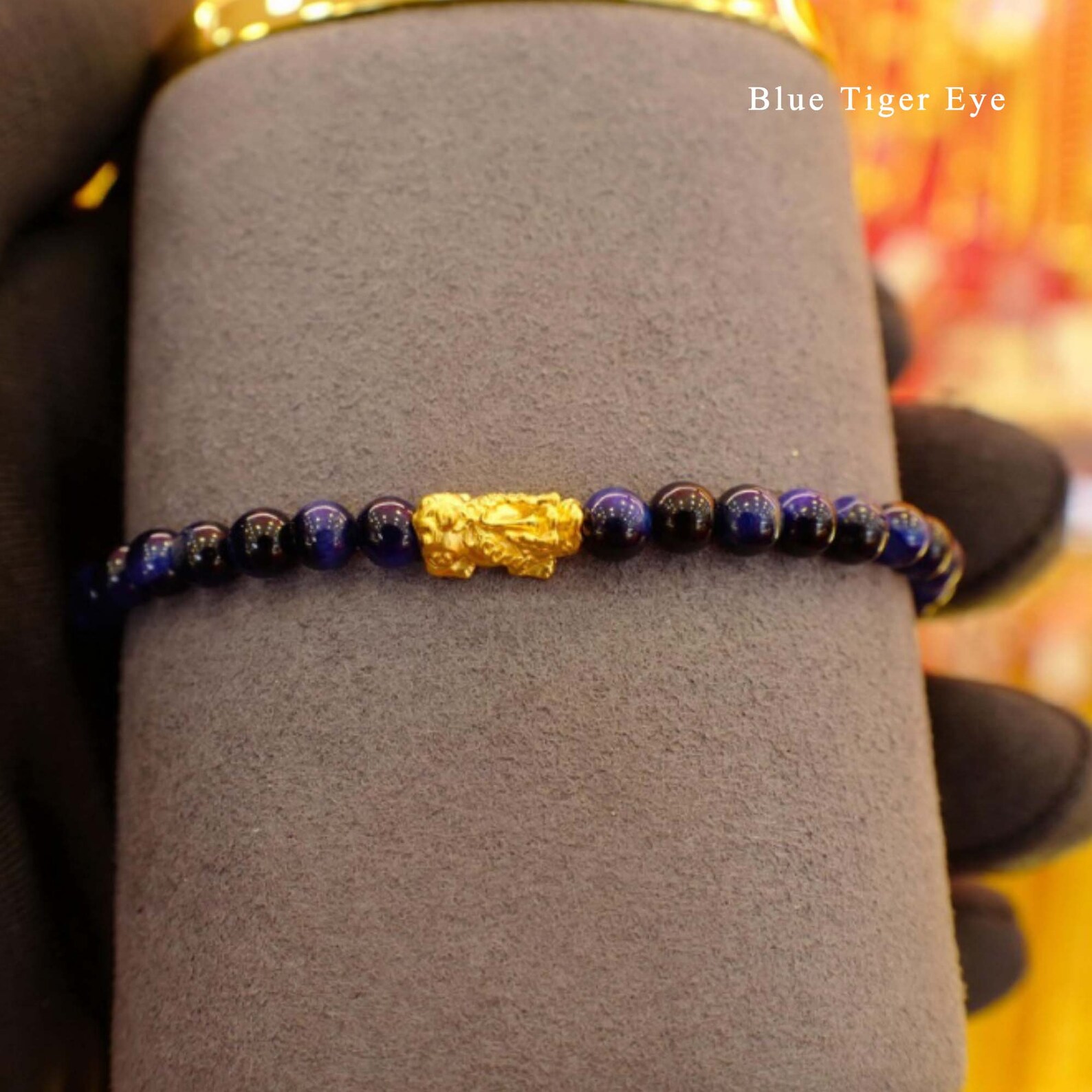 real gold pixiu bracelet real gold pixiu bracelet