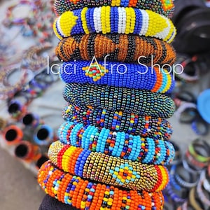 12  bangles | Wholesale |Beaded Jewelry |Beaded Bracelet |Maasai cuff|Maasai Bracelet |Masaigift |Maasai Wholesale|Coloured bracelet|Masai