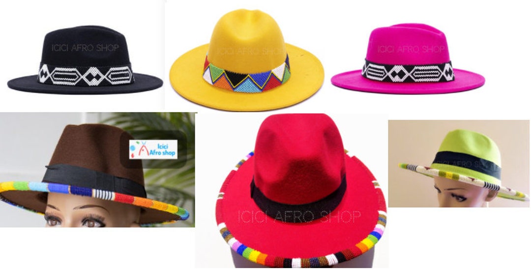 Wholesale Custom Order 11 Fedora Hats, Beaded Hats, Beaded Fedora Etsy