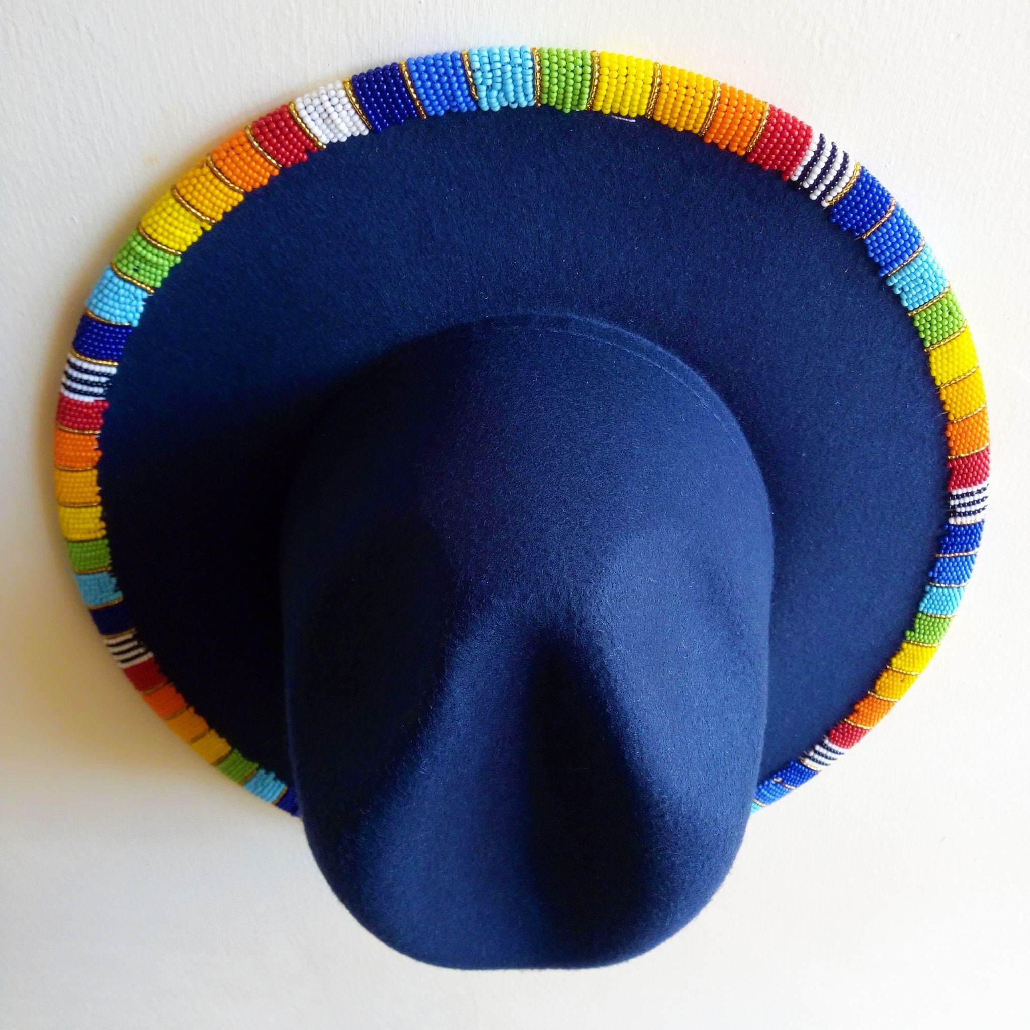 RIM Beaded Fedoras Hand Beaded Fedora Hats Fedora Fashion Etsy