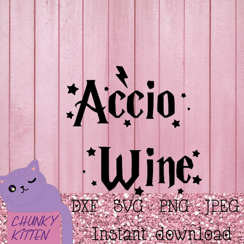 Download Harry Potter svg Accio Wine svg Wine svg cutting files for ...