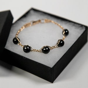 KAUA&#39;I Bracelet - 14K Gold Filled Hand Woven Tahitian Bracelet