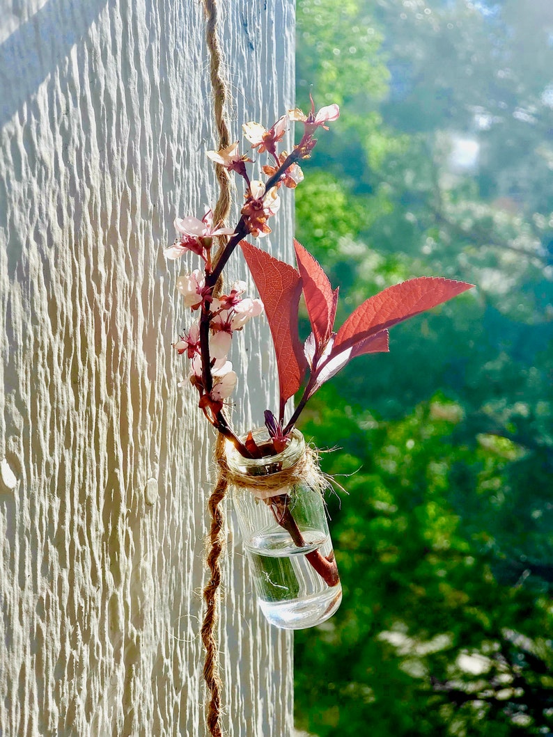 Copper Wire & Jute Glass Bottle Garland String of Corked Etsy