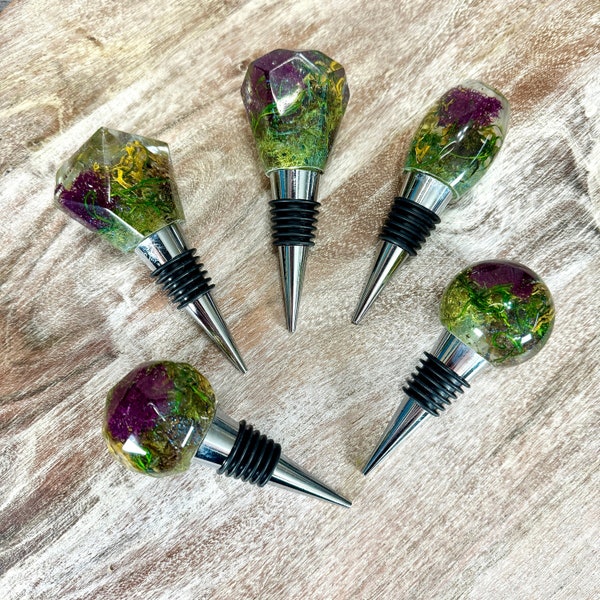 Mossy Wine Olive Oil Stopper