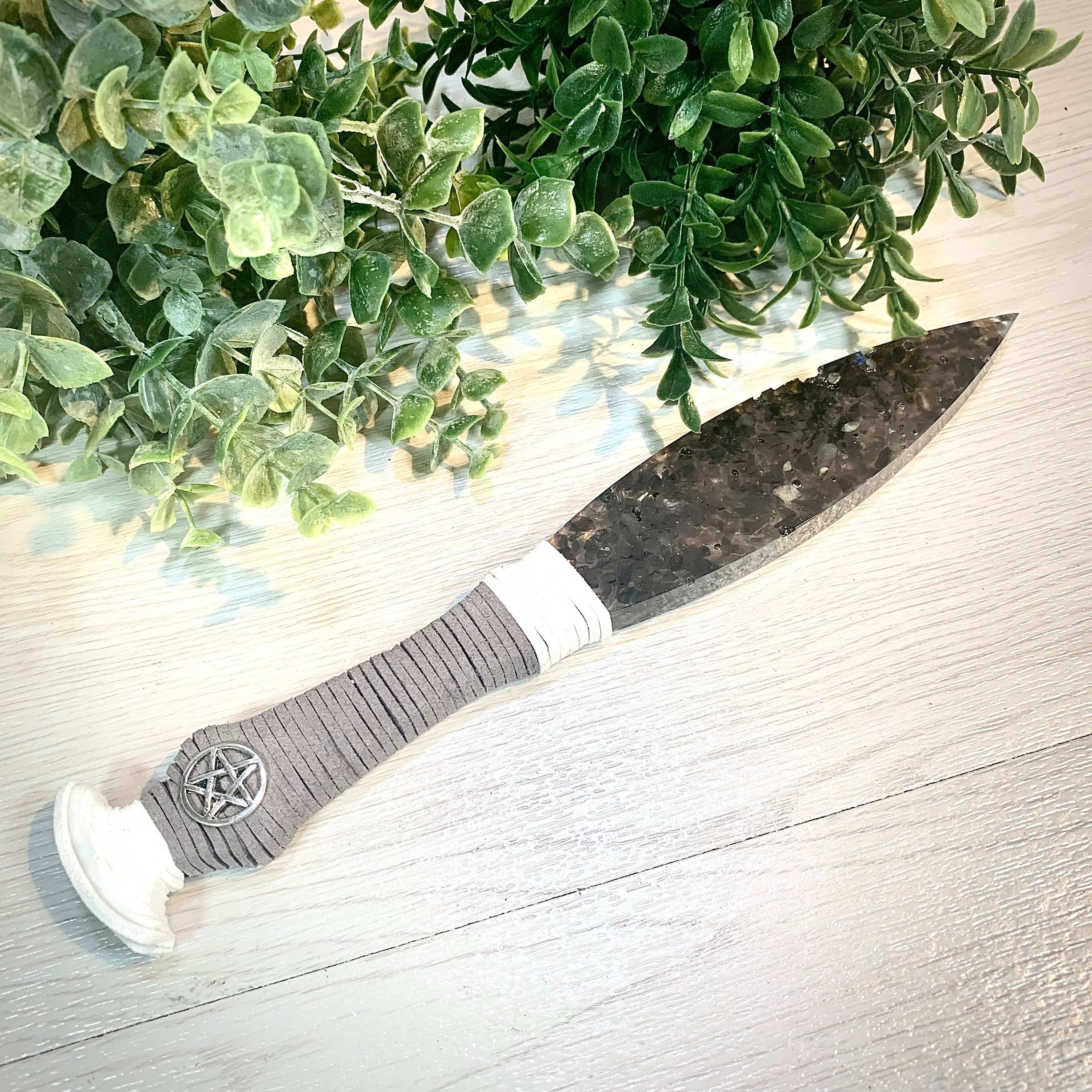 Orgonite Athame Dagger - Thumbnail 5