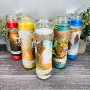 Velas de oração mágica de 7 dias