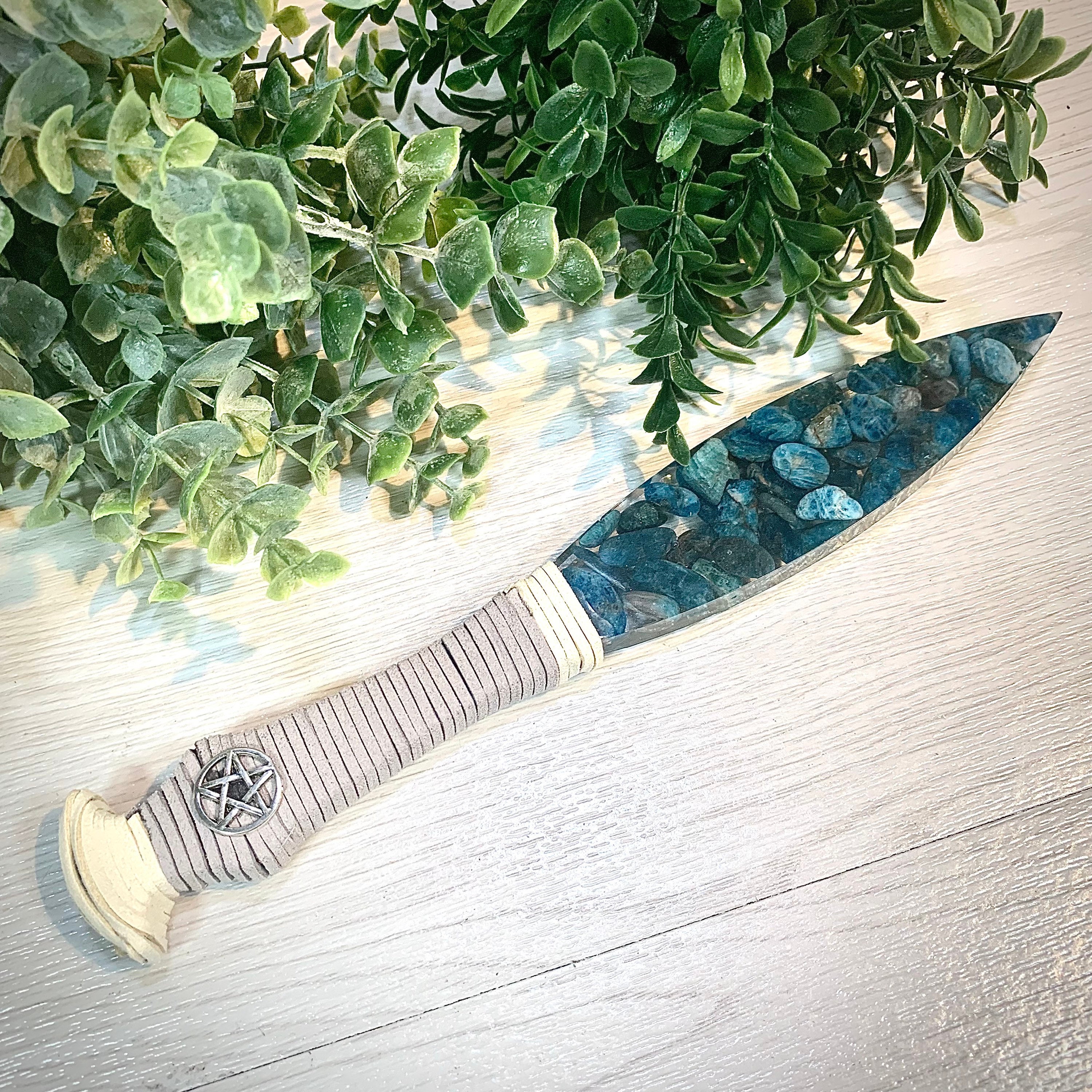 Orgonite Athame Dagger - Thumbnail 6