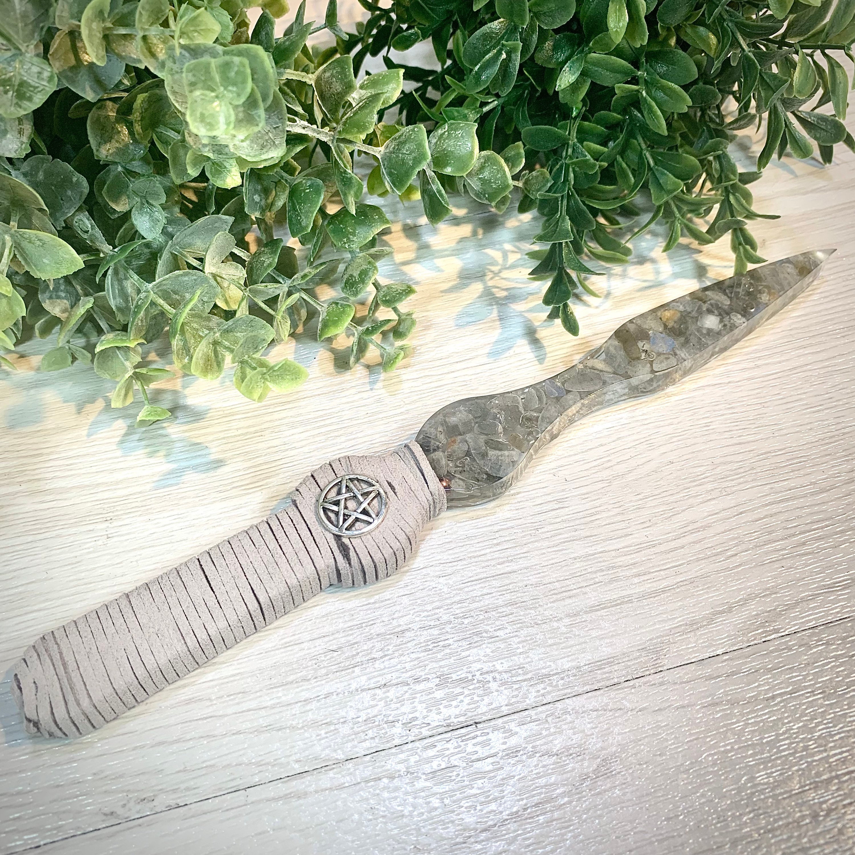 Orgonite Athame Dagger - Thumbnail 4