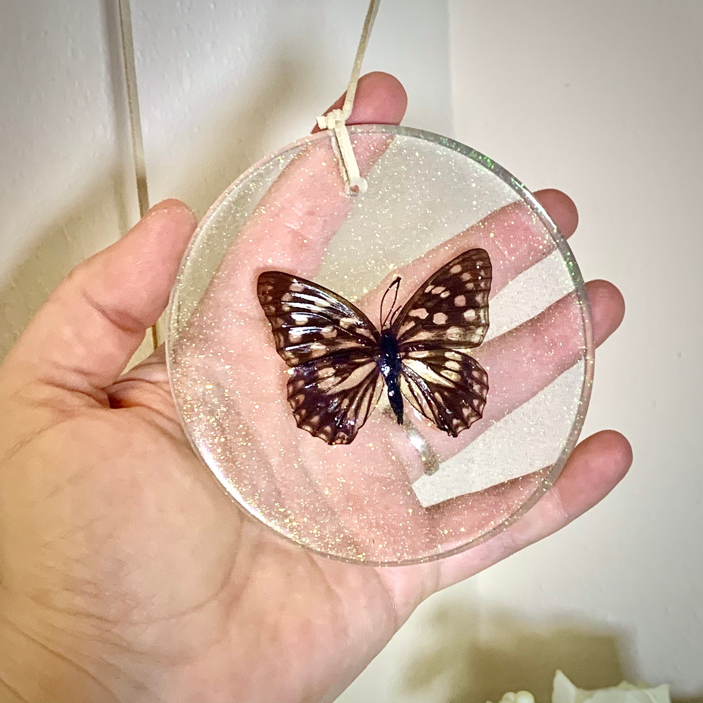 Original Glitterflies Wall Art (Real Butterflies) - Thumbnail 4