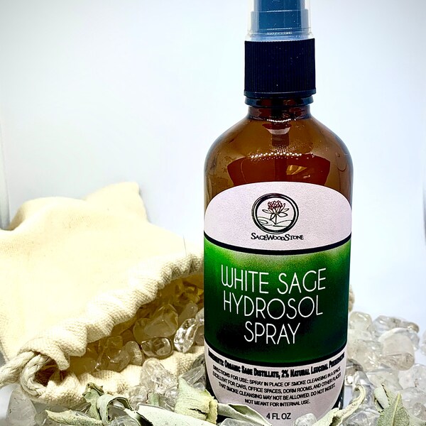 Fine Mist White Sage Hydrosol Spray