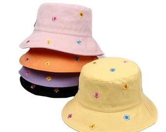 Bucket Hat Embroidered - Etsy
