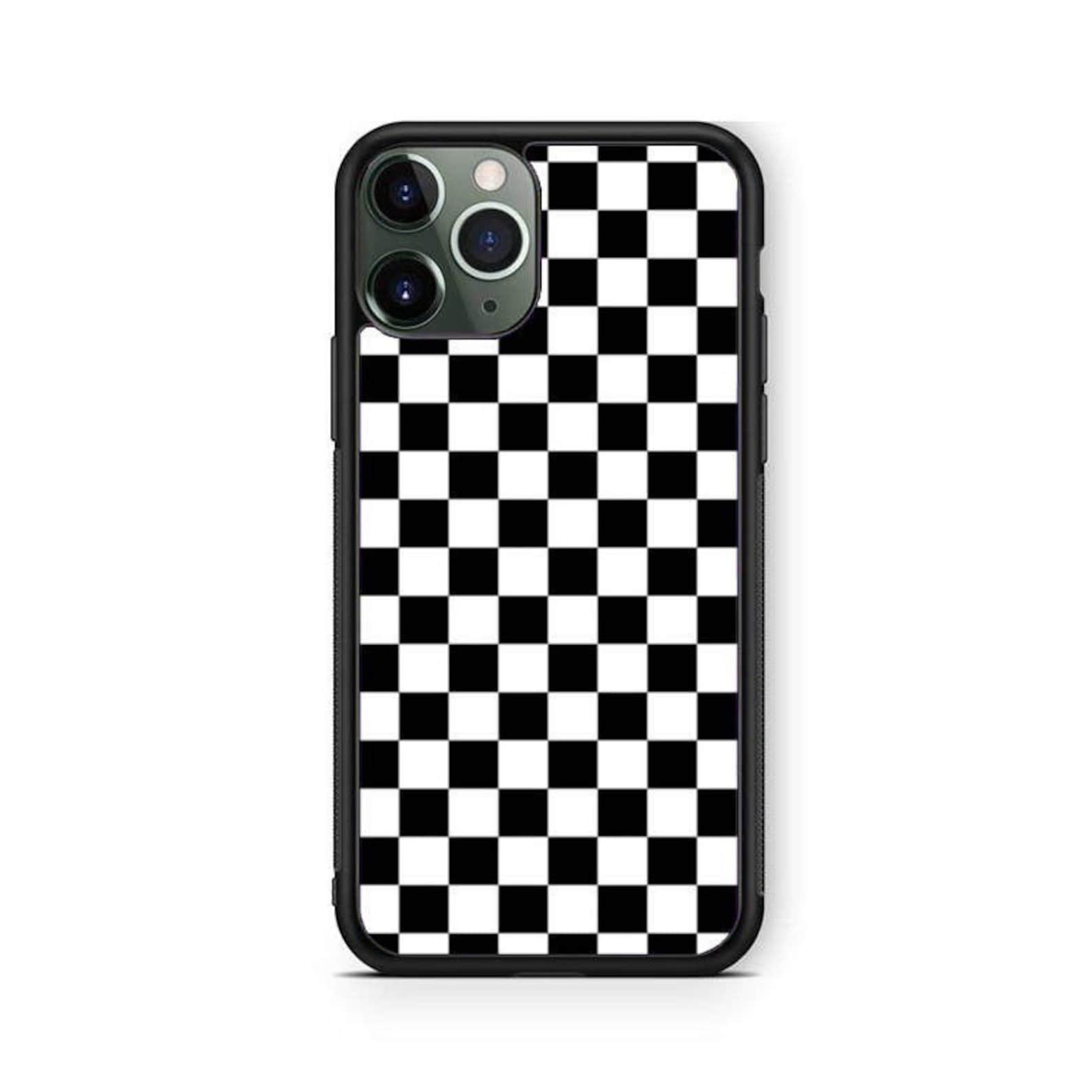 Black & White Check Checkered Phone Case/cover Plaid Pattern Etsy UK