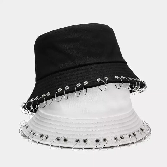 Punk Bucket Hat Rock Grunge Fishermans 