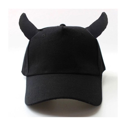 Devil Horns Baseball Cap With 