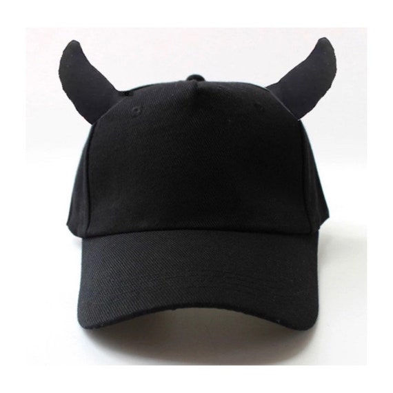 Devil Horns Baseball Cap With 