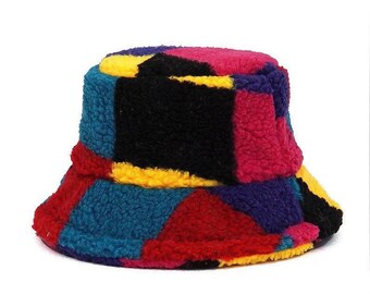 Sherpa Bucket Hat - Etsy