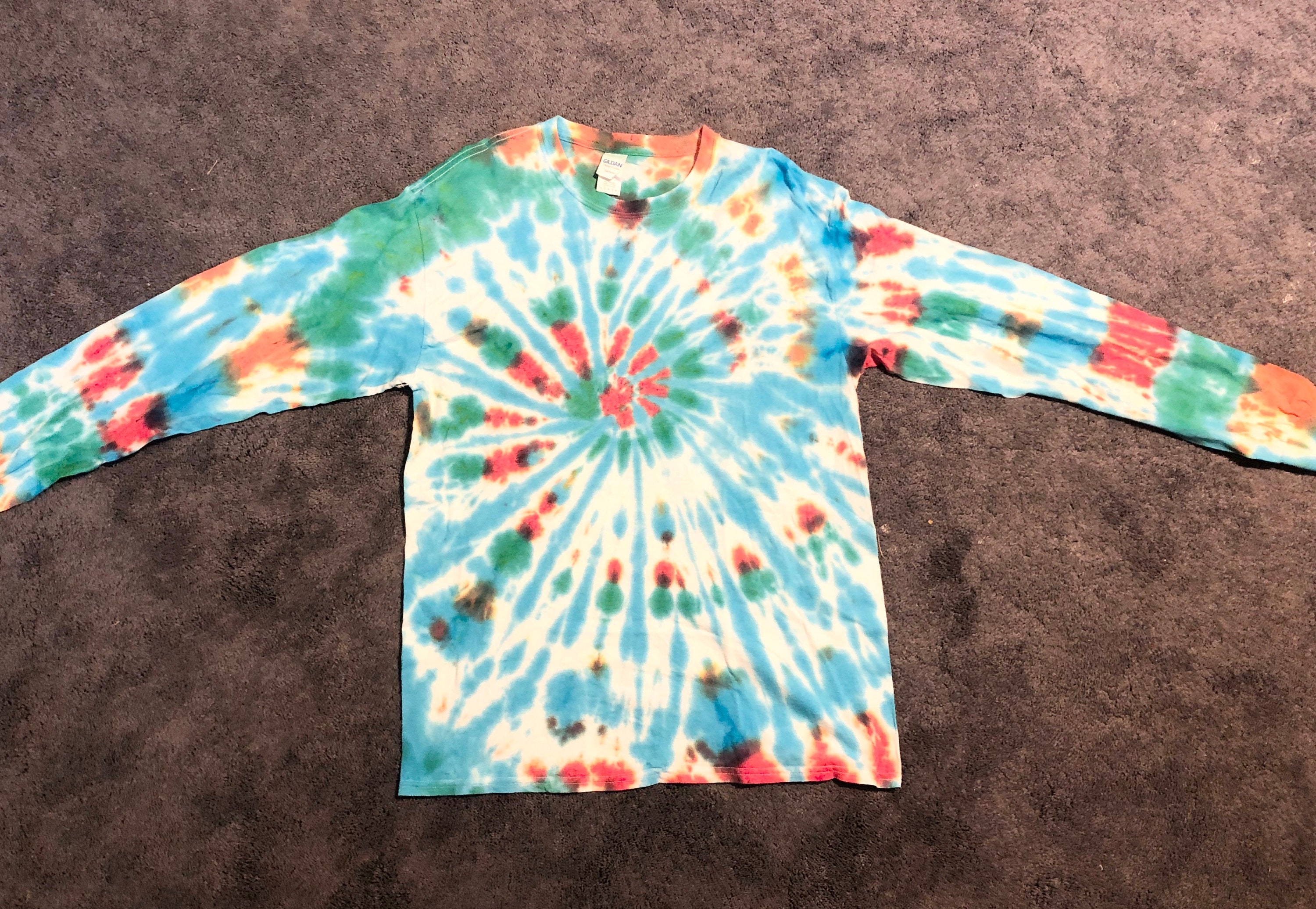 usmnt tie dye long sleeve