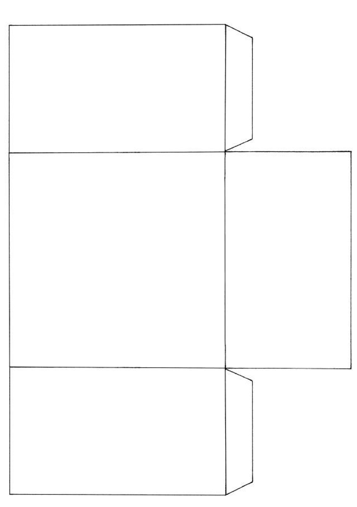 Blank Printable Templates Mini Dolls House Rooms - Etsy