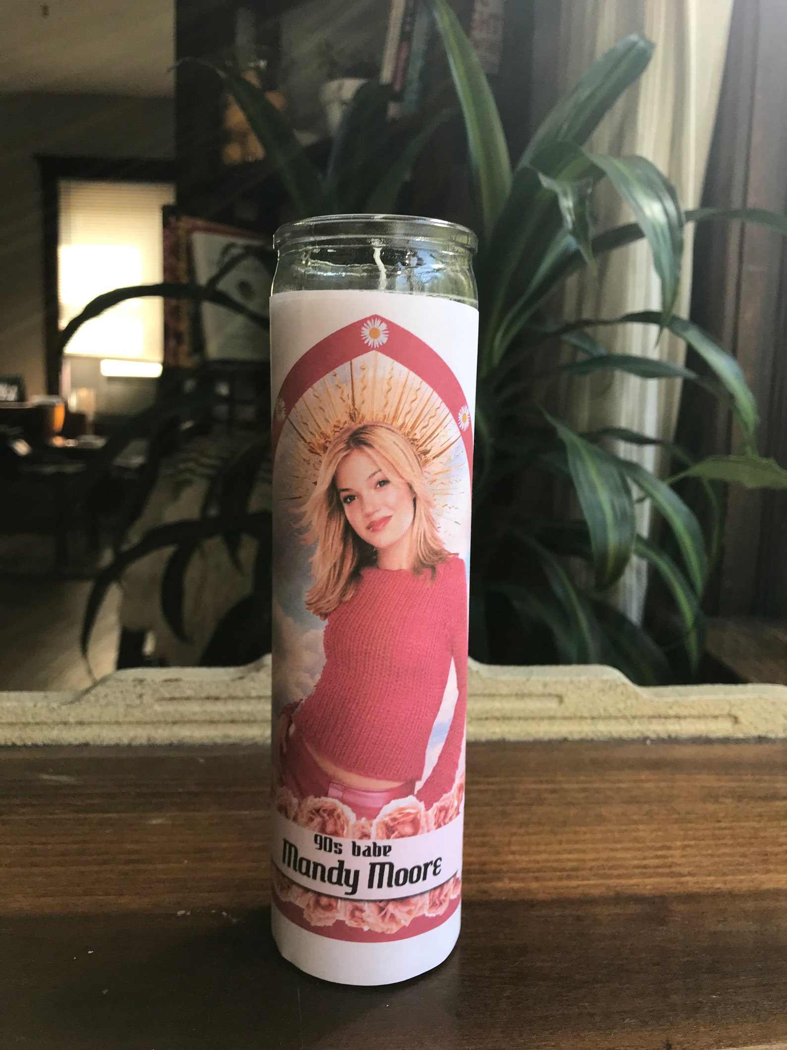 Nostalgic 90s Celebrity Prayer Candles Mandy Moore 90s babe Etsy