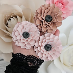 SUPER Sale Paper Flower Template SVG | Floral Shadow Box | Bukiet kwiatowy | Dekoracja wydarzenia Paper Flower | Dekoracja ścienna Paper Flowers | Opakowanie na prezent