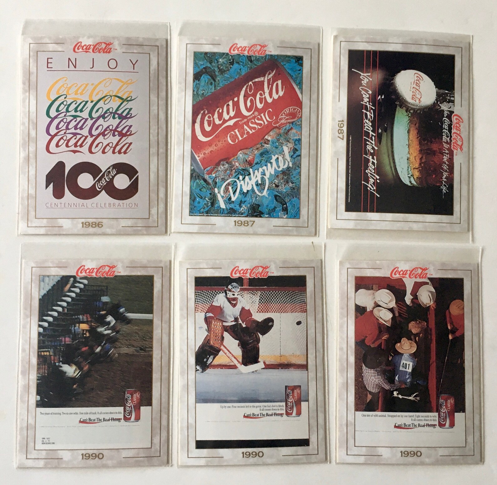 Coca Cola Trading Cards Gift Idea Collectibles 1993 Art Free Etsy