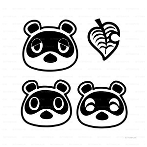 Download Animal Crossing Video Game Leaf Svg Pdf Eps Png Vector Etsy PSD Mockup Templates