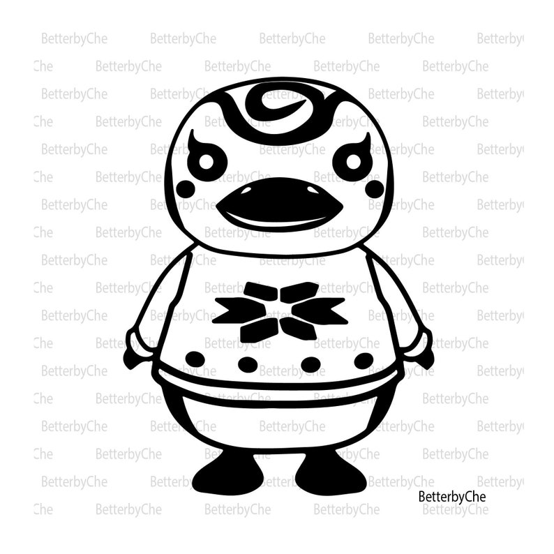 Download SVG Cut files Animal Crossing Sprinkle Full Body Digital copy | Etsy