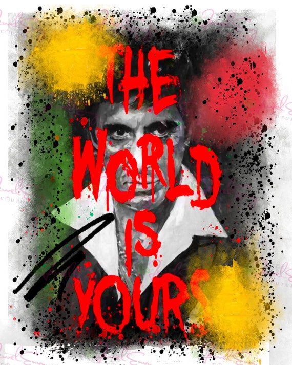 Tony Montana / Instant Download Only / Sublimation / Shirt Design /Mafia / PNG File /Hip Hop
