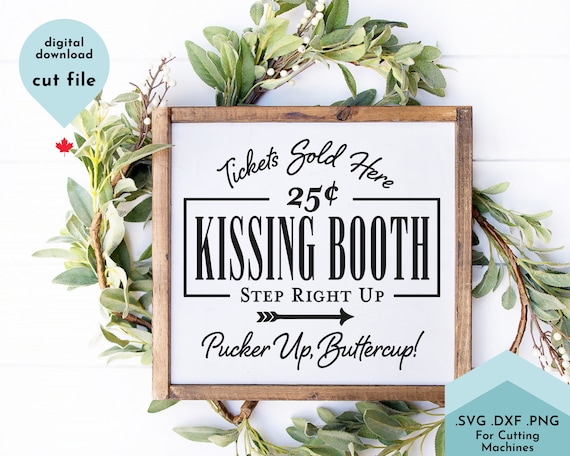 Kissing Booth SVG