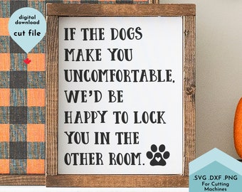 Funny Dog sign svg, welcome dog svg, Dog Humor Svg, Dog Lover Svg, pet sign svg, welcome sign svg, front porch svg