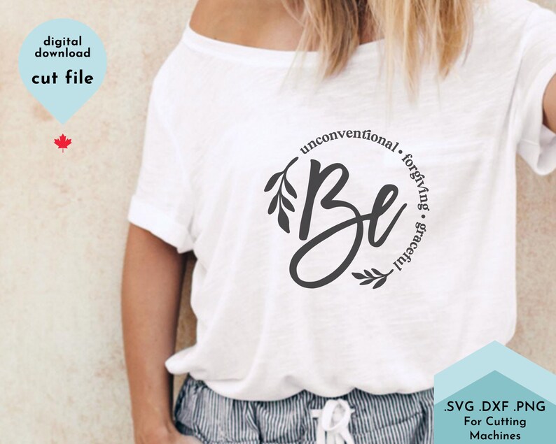 Download Be Unconventional Svg Girls Shirt Svg Inspirational Svg Be Etsy