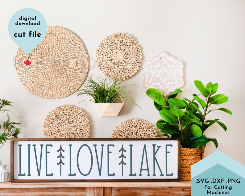 Summer SVG Bundle, Lake Life svg, 13 Lake Inspired Designs | Commercial use | Fishing, Boating, Vacation Cut Files | Hand lettered svg, png image 5